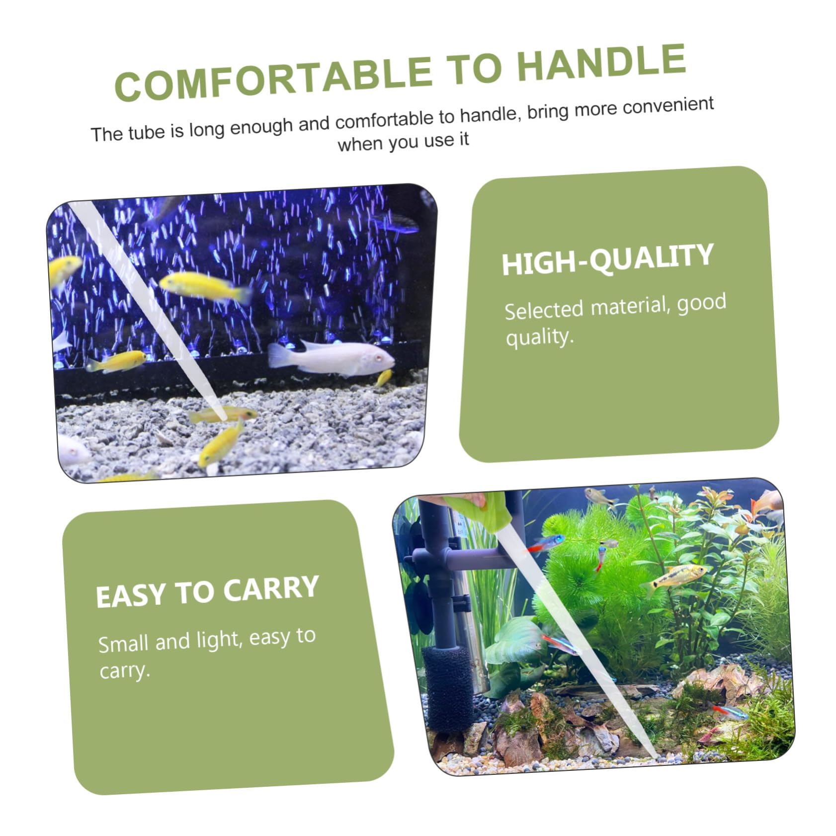 SEWOART Plastic Fish Tank Disposal Mini Water Changer Simple Aquarium Cleaning