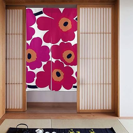 Amazon マリメッコ Marimekko のれん 暖簾 間仕切り 断熱 目隠し おしゃれ 和風 高級 ドアカーテン 壁飾り ロング 遮熱 遮光 冷気遮断 人気 目隠しロング暖簾 プライバシー保護 防寒 お洒落 間仕切りカーテン 階段カーテン インテリア 玄関 部屋 ドア 壁 キッチン 室内