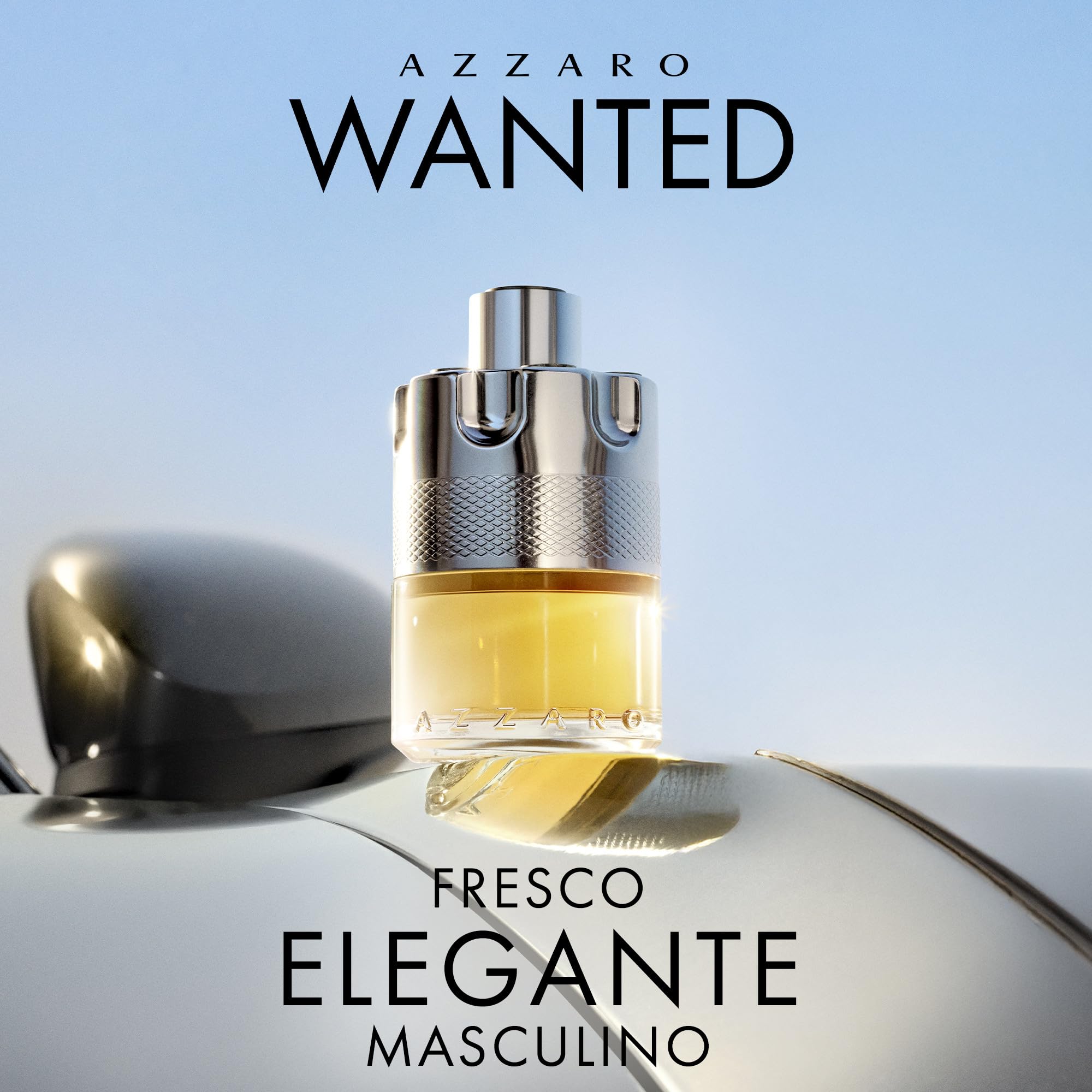 Azzaro Wanted, Agua de Colonia en Vaporizador Spray para Hombre, Fragancia Cítrica-Amaderada