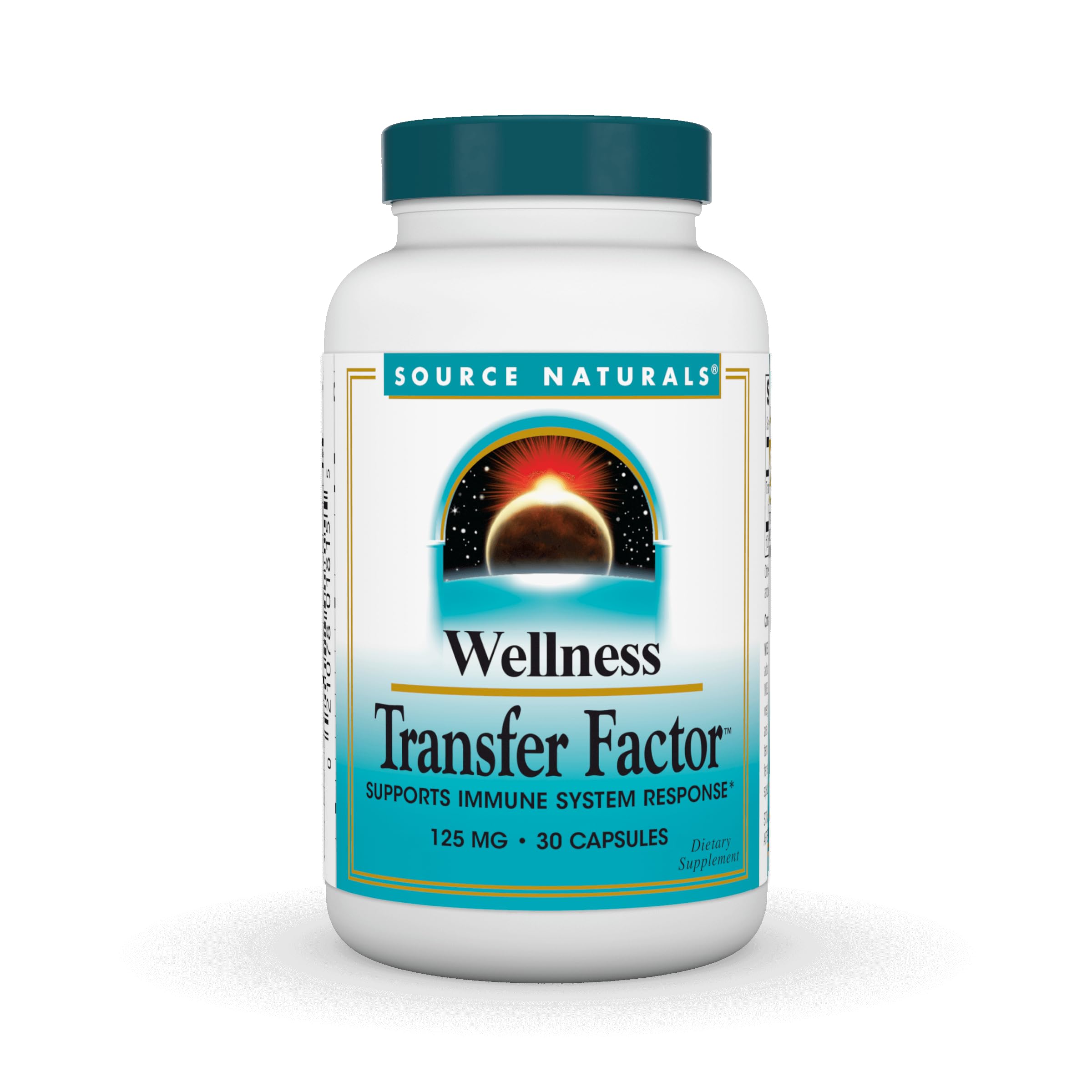 Source Naturals Wellness Transfer Factor, Supports Immune System Response* 125mg - 30 Capsules