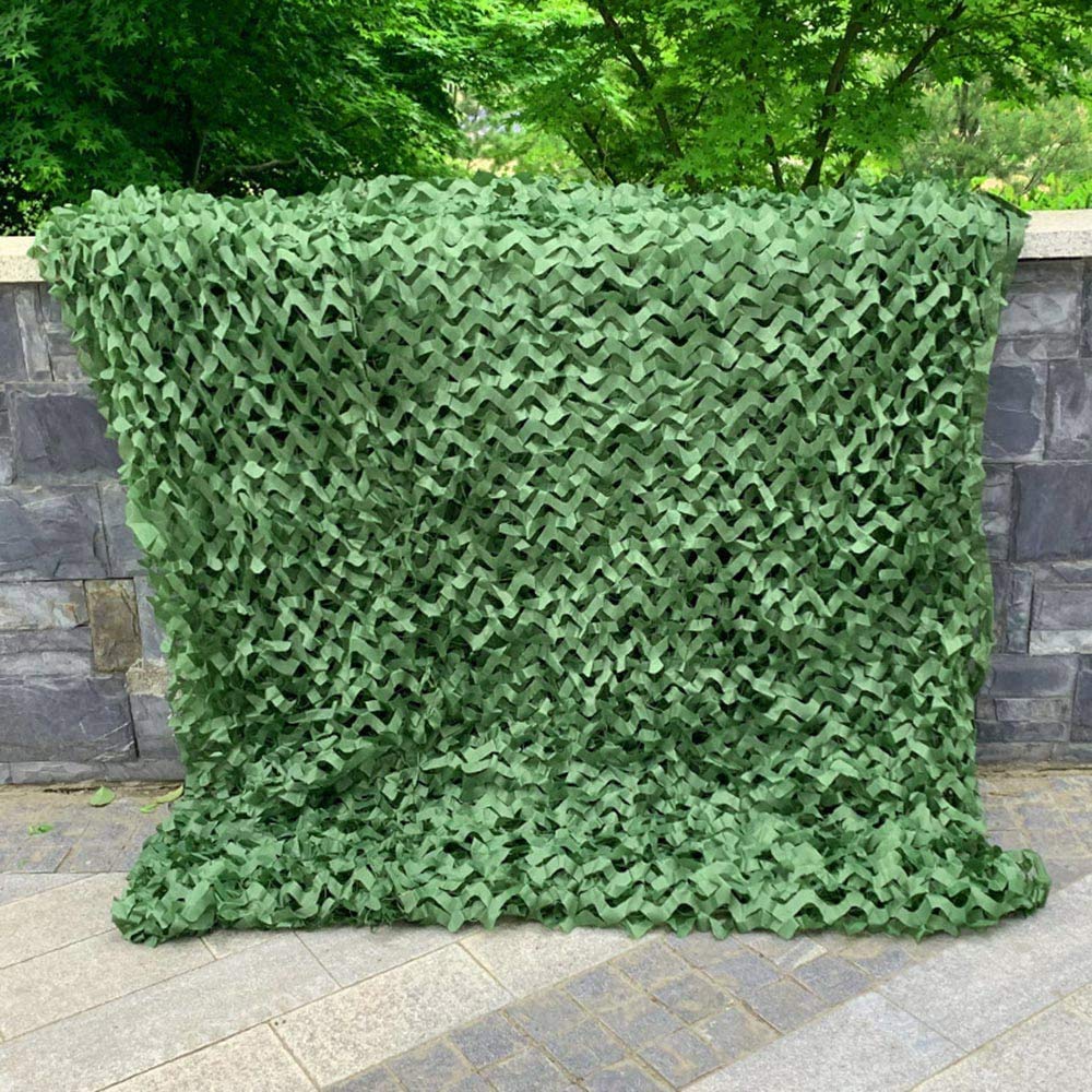 Filet de camouflage vert en tissu Oxford contre les regards et le soleil