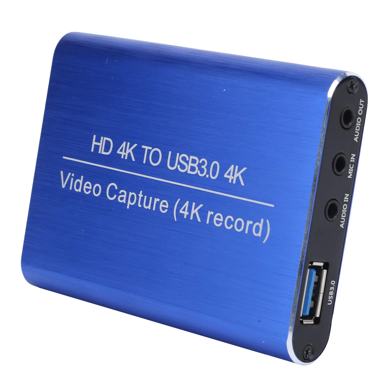 Socobeta Grabadora HDMI Caja de grabación de Juegos 4K 360MB / S 60FPS Tarjeta de Captura de Video Compatible con Linux