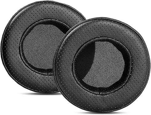 NS-WHP314 Ear Pads TaiZiChangQin Upgrade Earpads Ear Cushions Replacement Compatible with Insignia NS-WHP314 Headphone Protein Leather Black