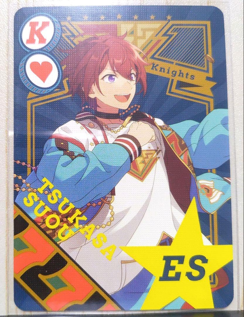Amazon.co.jp: あんスタ 朱桜司 7周年 ビジュアルプレイングカード