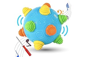 Bumble Ball for Babies: Crawling Sensory, Musical, Interactive Toy
