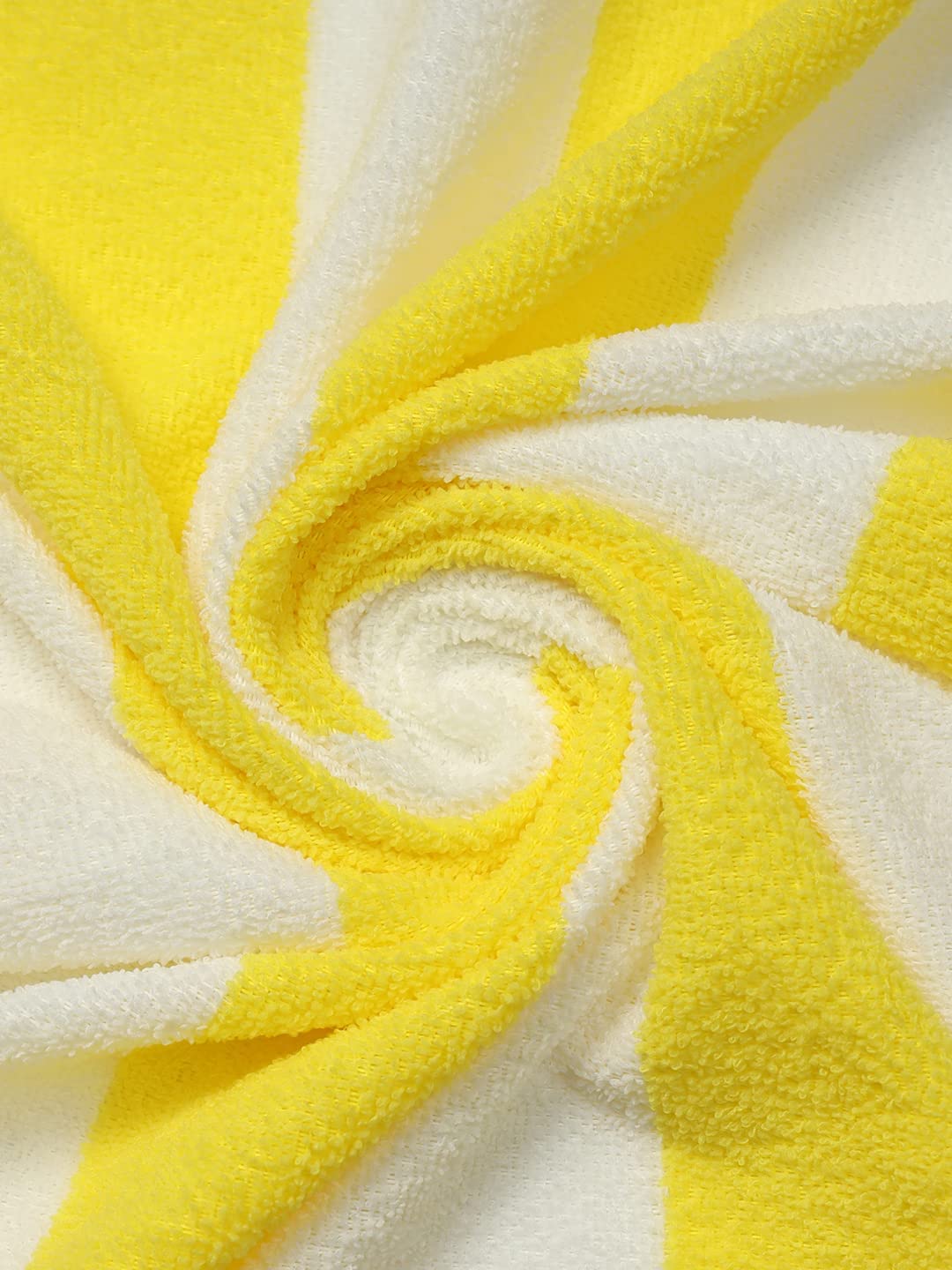 TIQH 400 GSM Extra Soft Plush & Quick Dry High Absorbency Large Size Strip Towel for Bathing | Bath Towel (30"x60") (Yellow) offers donot miss 5 TIQH 400 GSM Extra Soft Plush & Quick Dry High Absorbency Large Size Strip Towel for Bathing | Bath Towel (30"x60") (Yellow) offers donot miss