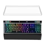 Geekria Keyboard Dust Cover, Compatible with Logitech G613, Corsair K100 RGB/K55 RGB PRO/K95 RGB Platinum XT, Clear Acrylic Keyboard Dust Protector