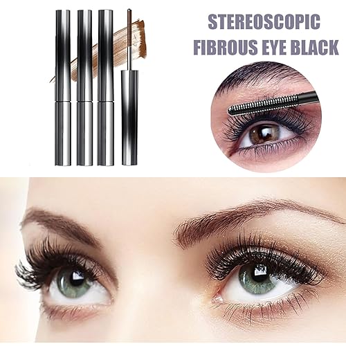 Miniatura 2 de Judy - Máscara de pestañas rizadoras 3D de Judy, rímel de hierro con cepillo de hierro, máscara de metal extra delgada lavable, resistente al agua y