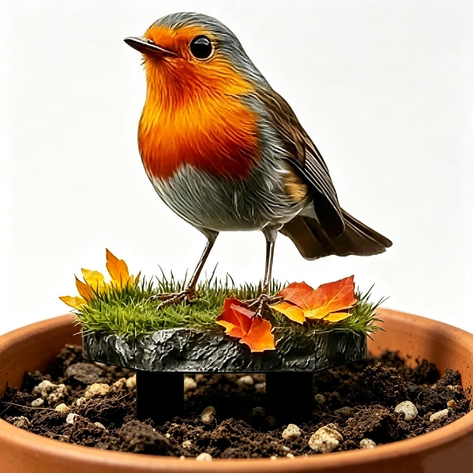 Robin Garden Ornaments Outdoor, Robin Ornaments for Garden Robin Gifts