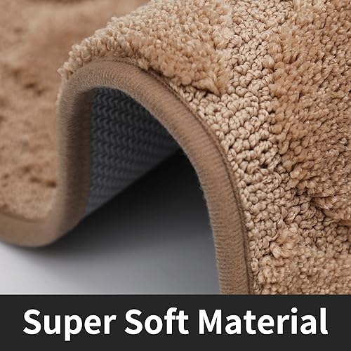 Miniatura 3 de COSY HOMEER Tapetes suaves para el frente del fregadero, alfombras de cocina súper absorbentes, de 20 x 59 pulgadas, antideslizante, lavable,