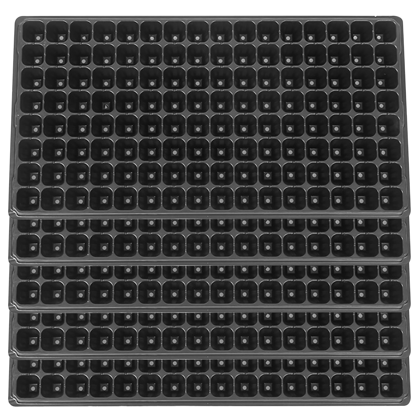 Plateaux de démarrage des graines, Plateaux de démarrage 5pcs Plantes 1.4 semis Profonds Plantation en Plastique réutilisables pour semis 20, 9x11