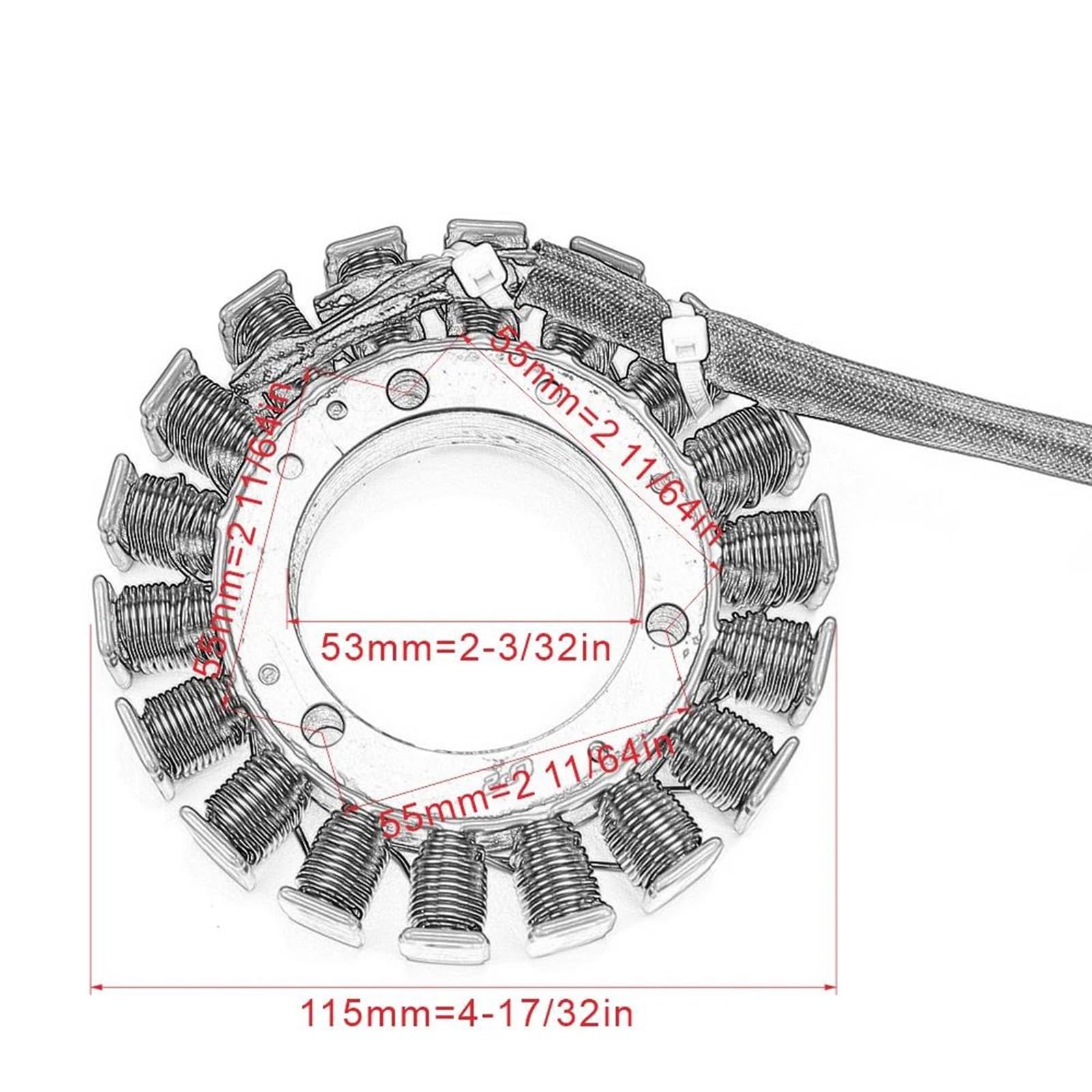 Bobina Accensione Statore per Suzuki 32101-10F10 10F11 VL1500 VL 1500 per Boulevard C90T 2005-2009 C90 C 90 2005-2009 Motore del Motociclo Generatore Statore Bobina Bobina Magneto Statore