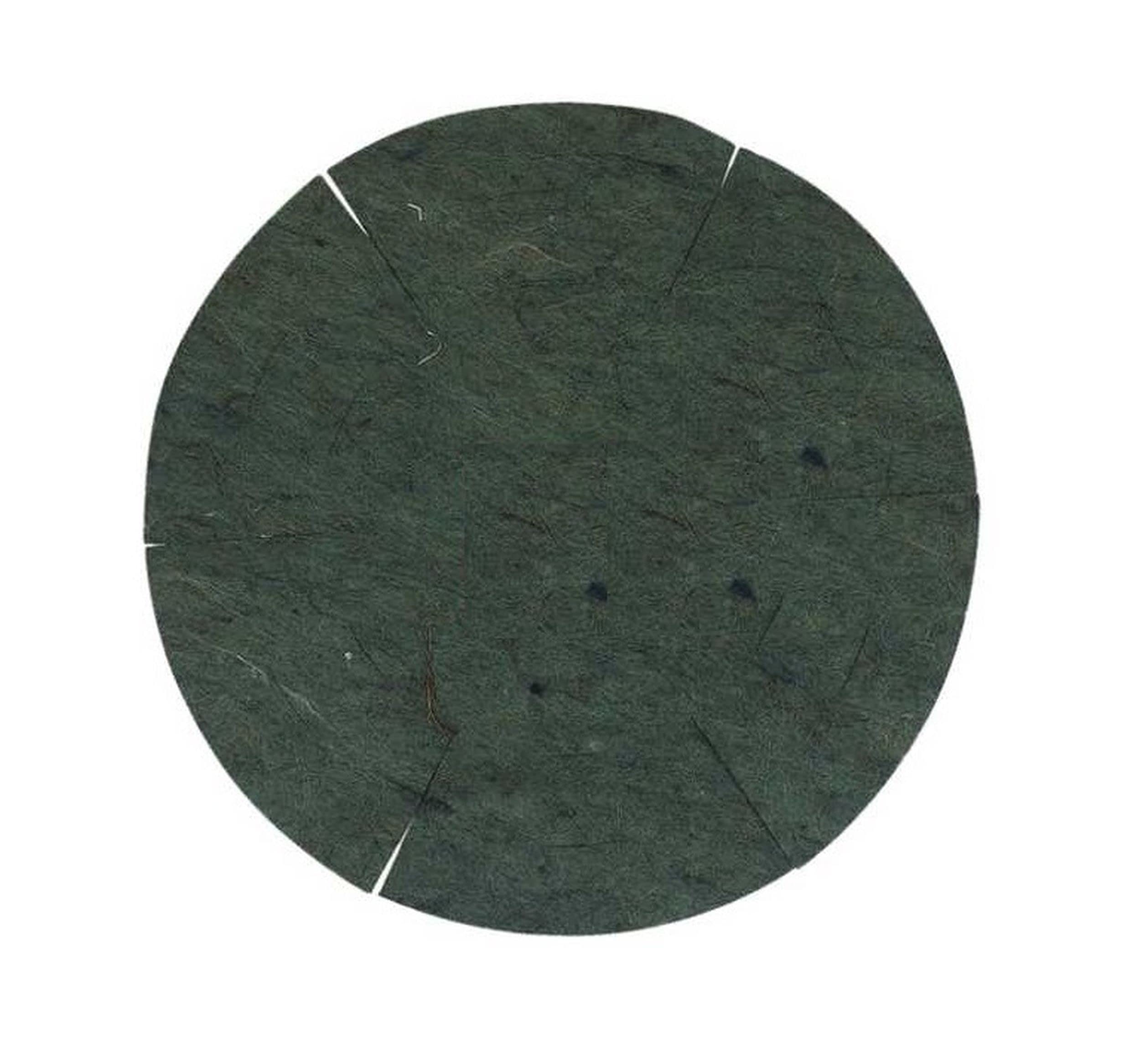 Shop4allsorts Green Biodegradable Hanging Basket Liner For 16 Inch Round Hanging Basket Natural