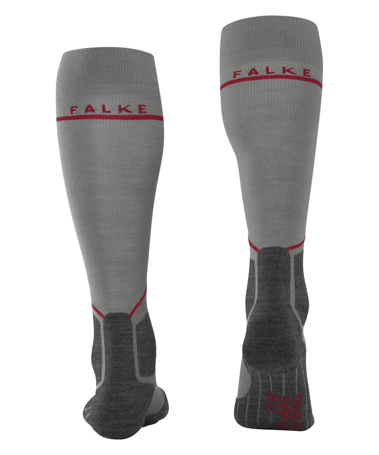 FALKE homme SK4 Energizing Light chaussettes de compression ski rembourrage léger avec compression respirantes séchage rapide régulation climatique anti-odeur laine fil fonctionnel 1 paire | pour une meilleure circulation et un ajustement optimisé
