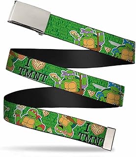 Nickelodeon unisex child Buckle-down Web Ninja Turtles 1.0