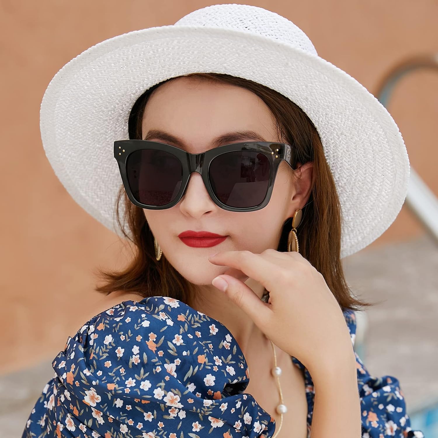 Oversized Reader Sunglasses for Women 2.0 Cat Eey Sun Reading Glasses UV Protection Large Readers 1.0 1.25 1.5 1.75 2.00 2.25 2.5 2.75 3.0 Balck 200