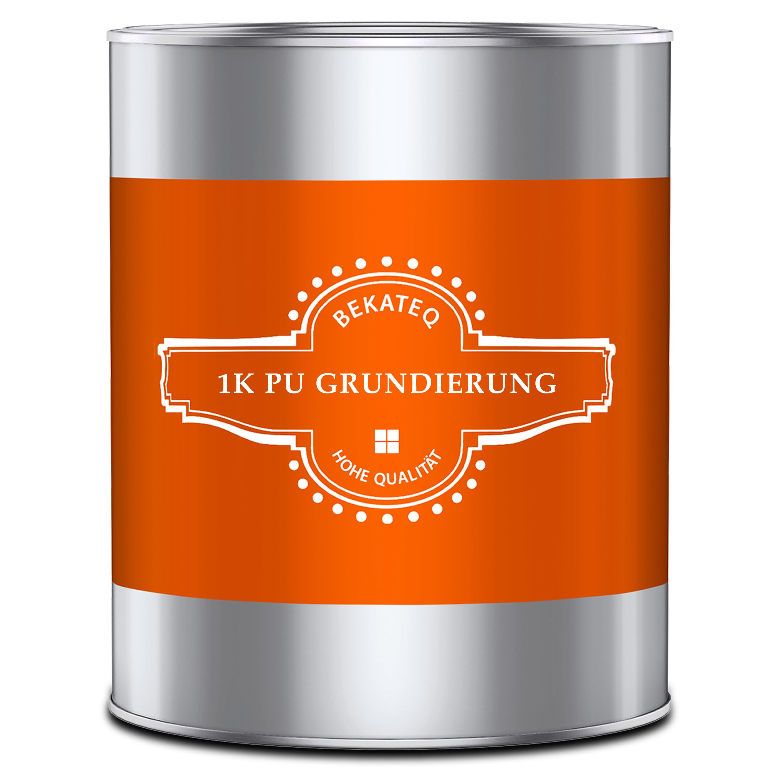 BEKATEQ 1K PU Grundierung aussen 1l - rasante Trocknung, hohe Reichweite - geeignet für Beton, Stein, Stahl, Holz, Fliesen - Steinteppich Balkon Terrasse Boden Haftgrund Tiefengrund BK-637PU