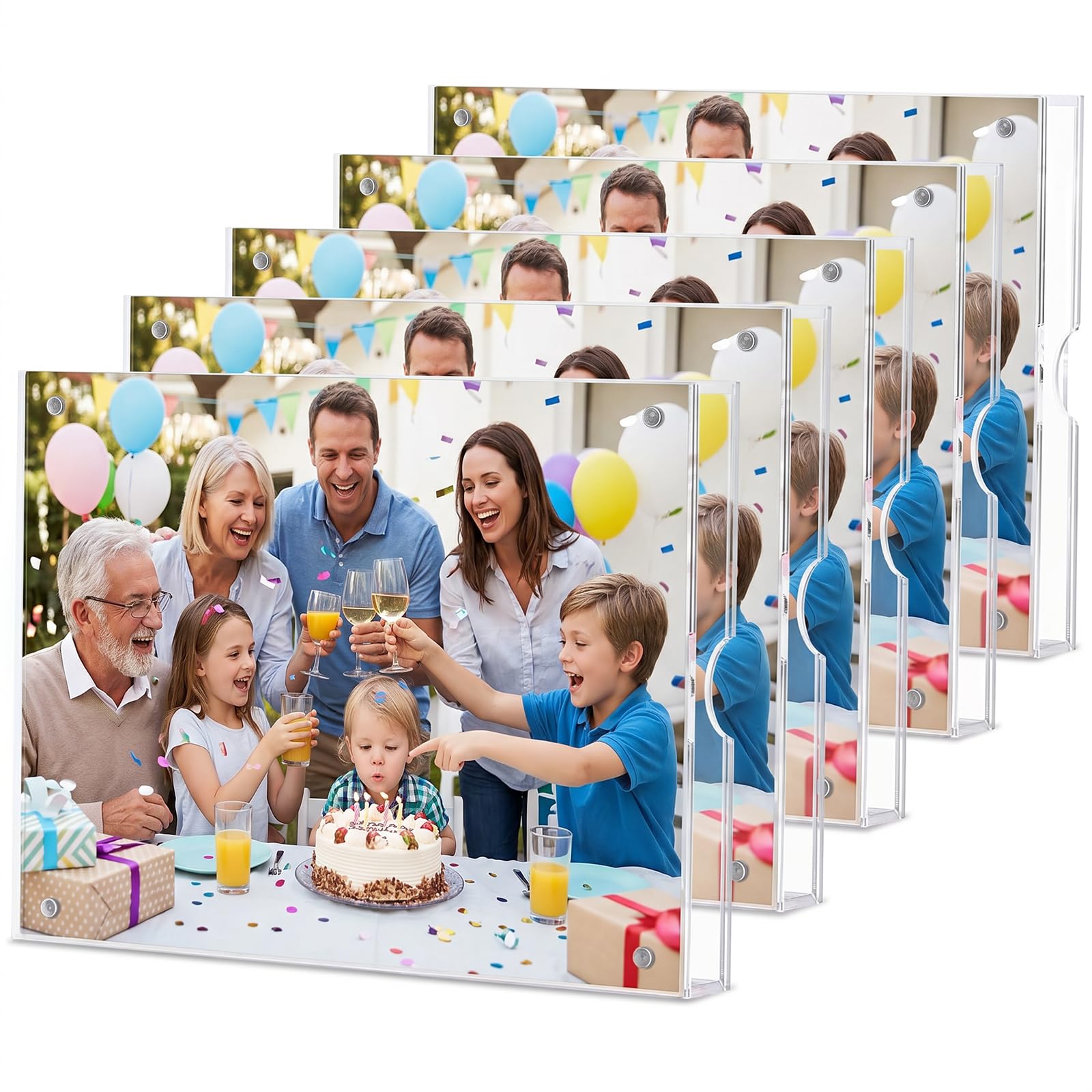 Cadre photo acrylique HOUSE DAY pour figer vos plus beaux instants de bonheur en famille