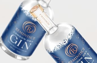 Reminisce London Dry Gin| 70cl | multiple award winning | 40% | Premium Crafted
