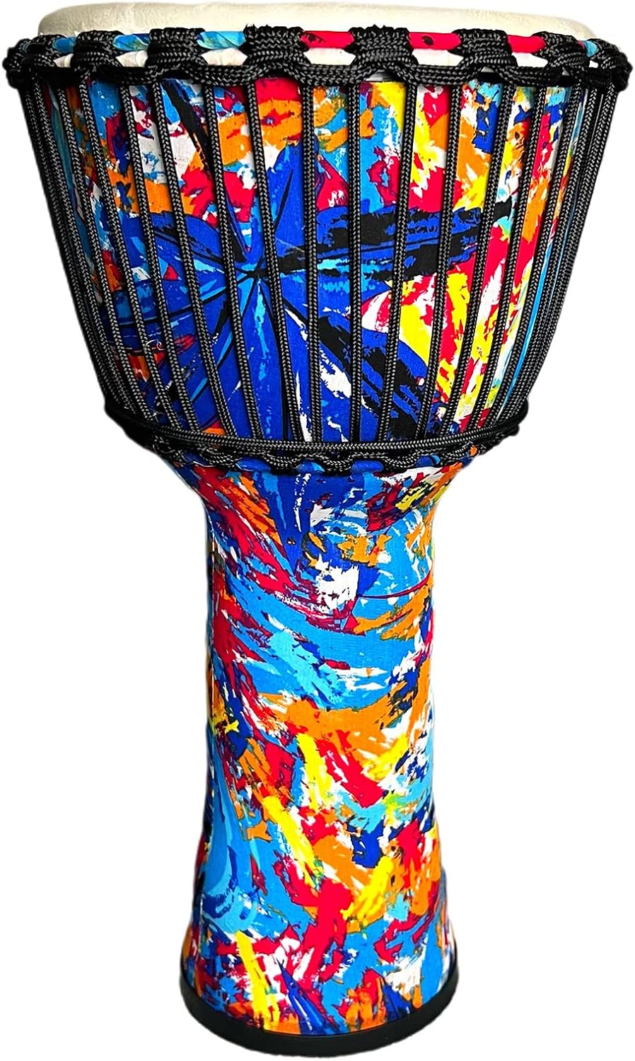 Djembe Drum 10inch Musical Instruments Hand Drums, Adult African Drums，Musician Gifts （sea blue）