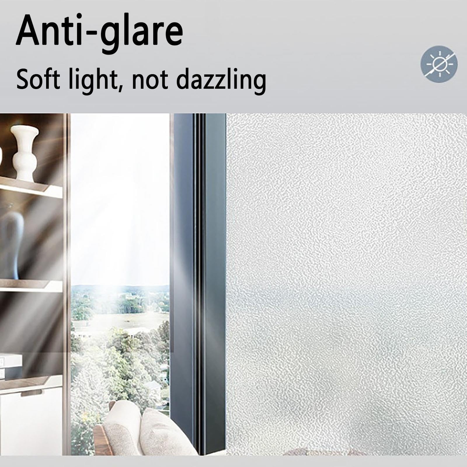 Vinilos para Ventanas Reutilizable Sin Pegamento Opaco