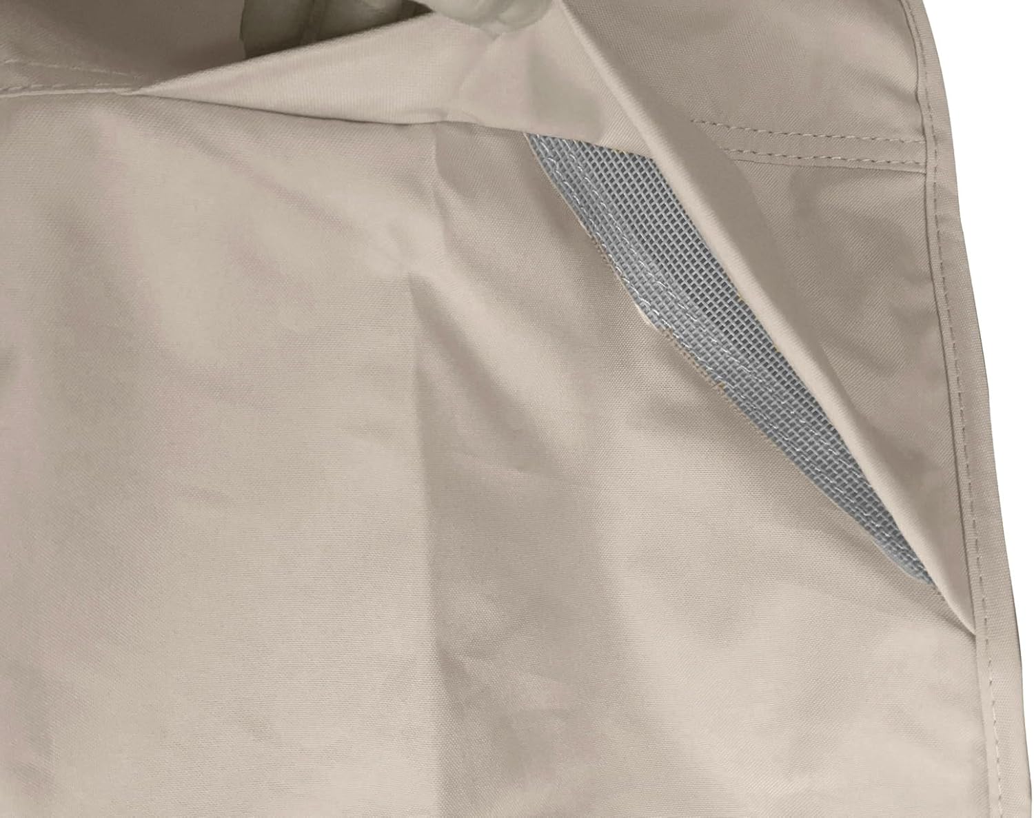 Patio Umbrella Cover for 9ft to 13ft Offset Umbrella, Water Resistant, Curved Cantilever and Straight Pole Parasol Outdoor Umbrellas Cover with Zipper and Rod - Image 5