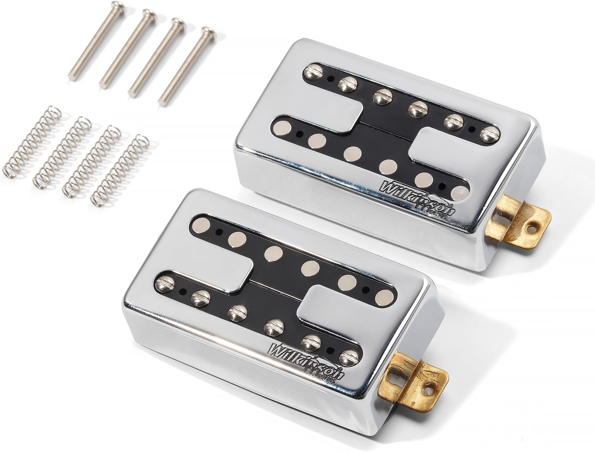 Wilkinson M Series Alnico 5 Humbucker Pickups Neck Bridge Pickups Set for Les Paul Style SG Electric Guitar (WOGH)