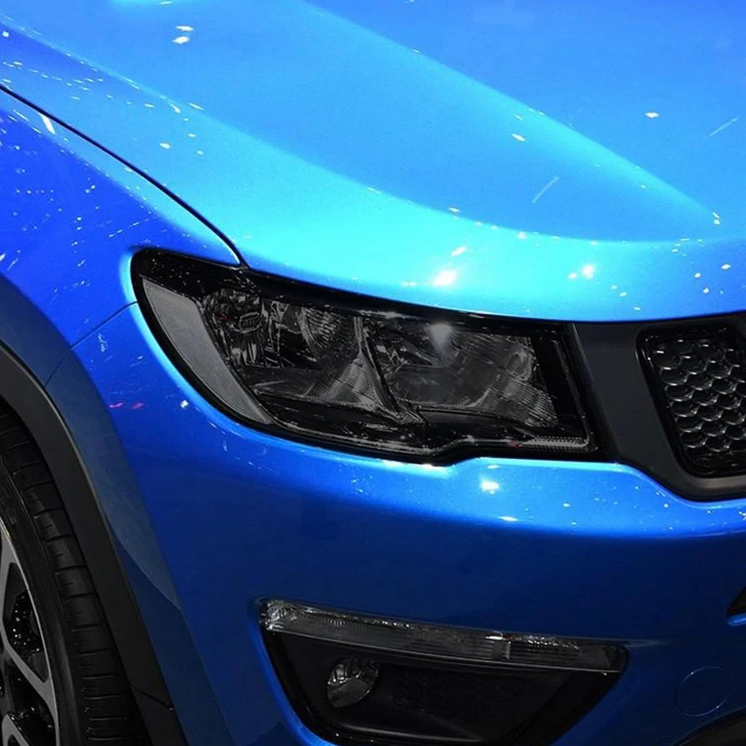 Film protection phare voiture anti-jaunissement Jeep Compass TPU