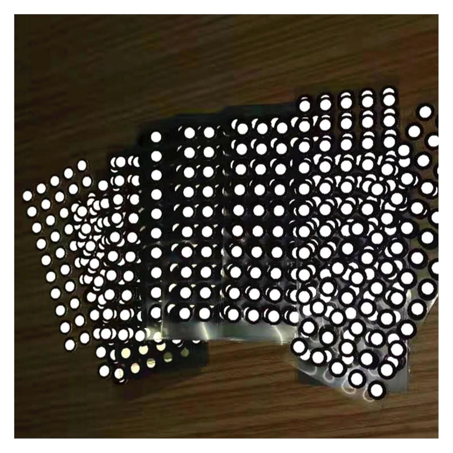 KEuLen 3D-Scan-Marker, 3D Scanner Marker, 3D-Scannen, Positionierung magnetischer Punkte, hochreflektierende Markierungspunkte, leicht kompatibler 3D-Scanner(Inner 3mm Outer 6mm (10000))