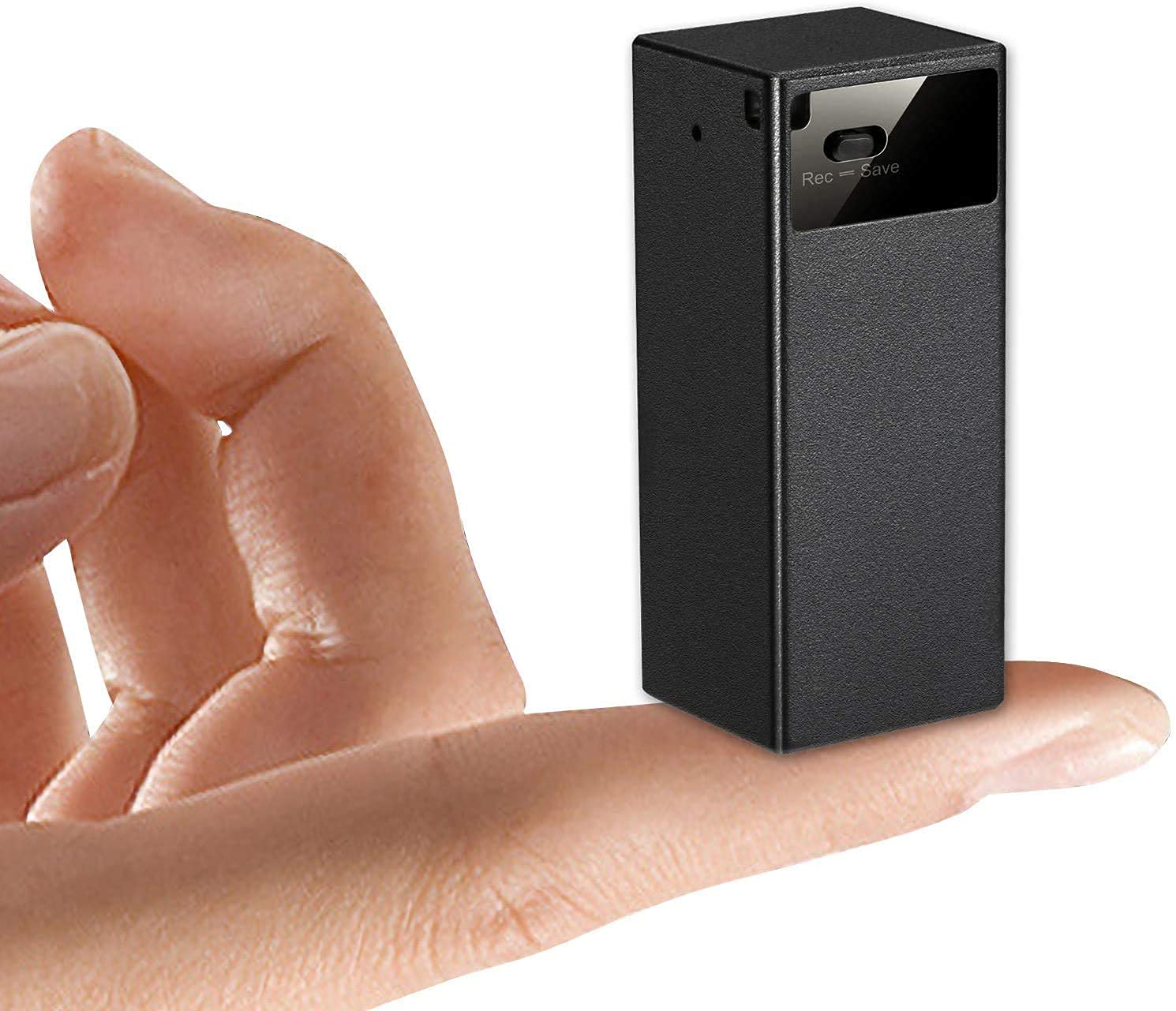 Ayika 32GB Secret Voice Audio Recorder with 365 Days Standby, 13 to 16 Days Recording Time 750 Hours Storage Capacity, Long Battery Life Sound Recorder (V12)