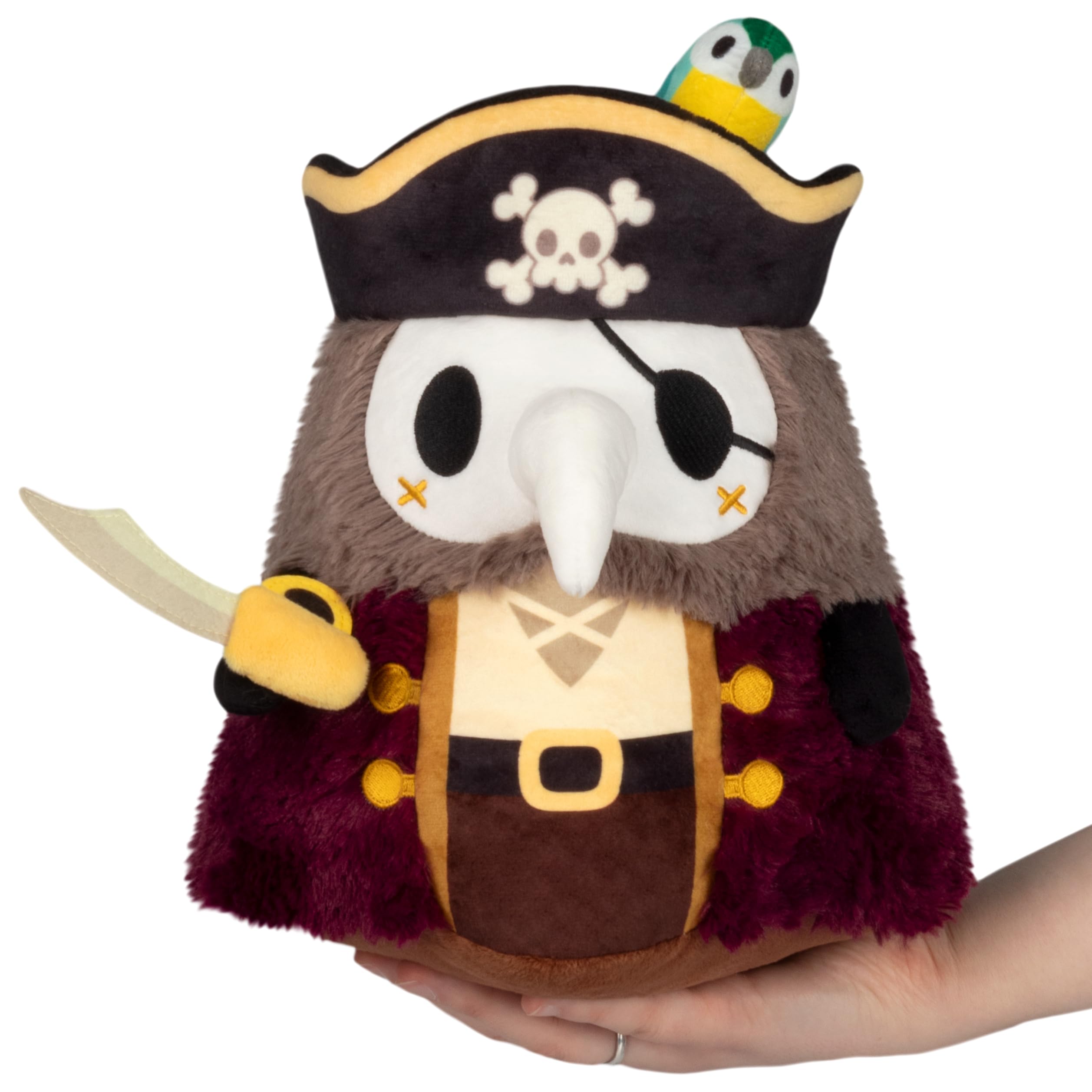 Amazon.com: Squishable - Mini Pirate Plague Doctor - The
