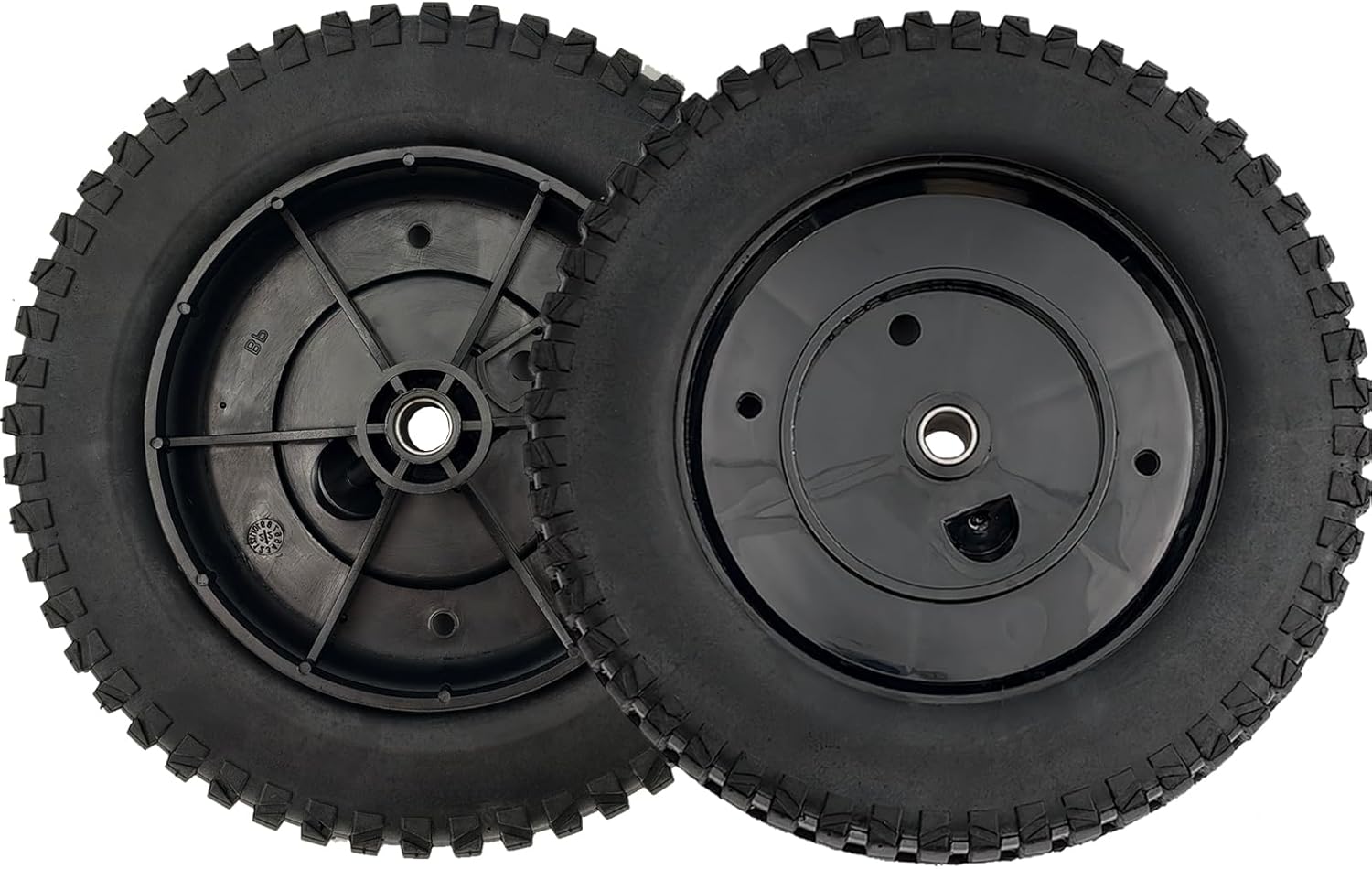 734-2010 Lawn Mower Rear Wheels Assembly for MTD 734-2010B 734-2010A Compatible with Cub Cad et SRC621 SR621 Self Propelled Mower, Craftsman Push Mower, 2 Pack