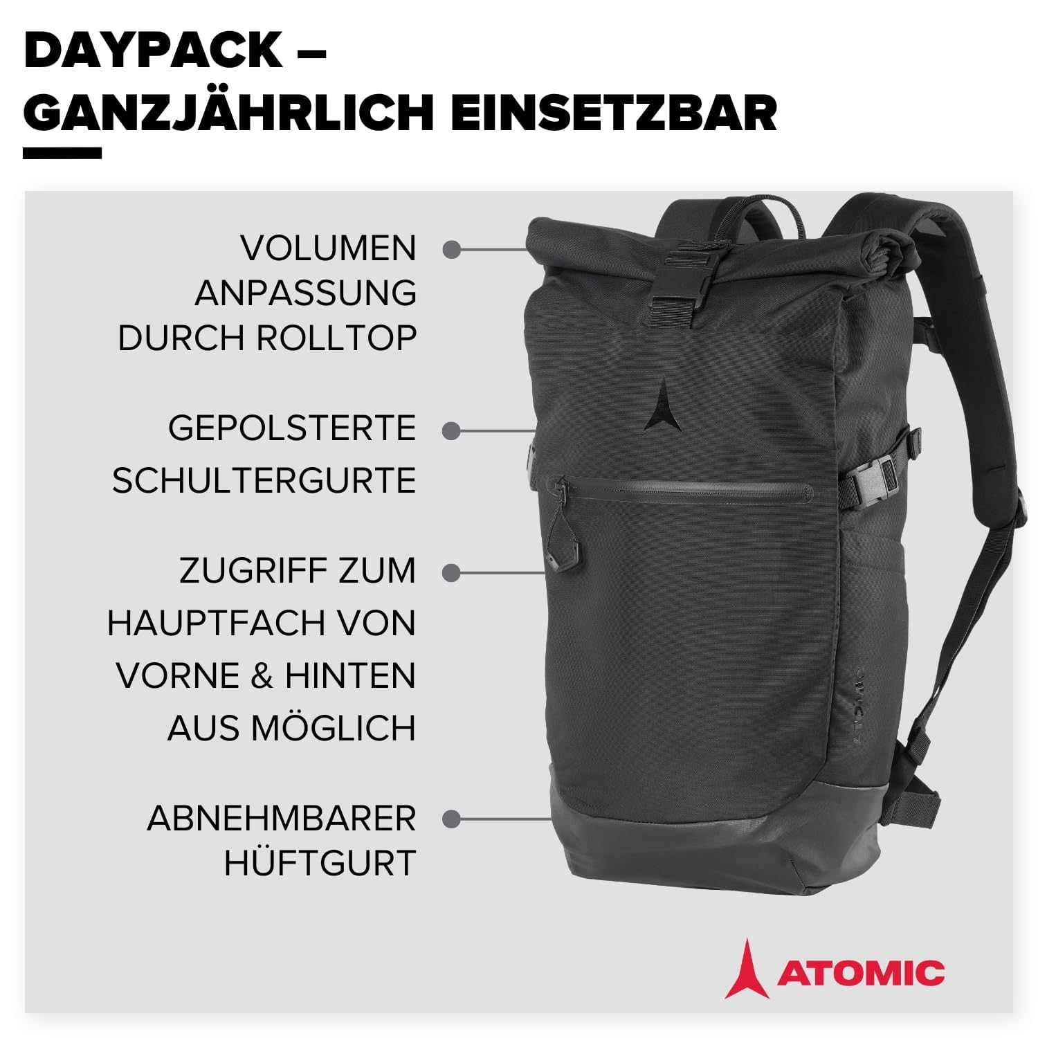 365 Days Usage|Roll Top Volume Adjustment|Dual Access|Waxed Canvas Fabric|Padded Shoulder Straps Mint Green 27 x 15 x 68, miętowy zielony, 27 x 15 x 68, Podróże