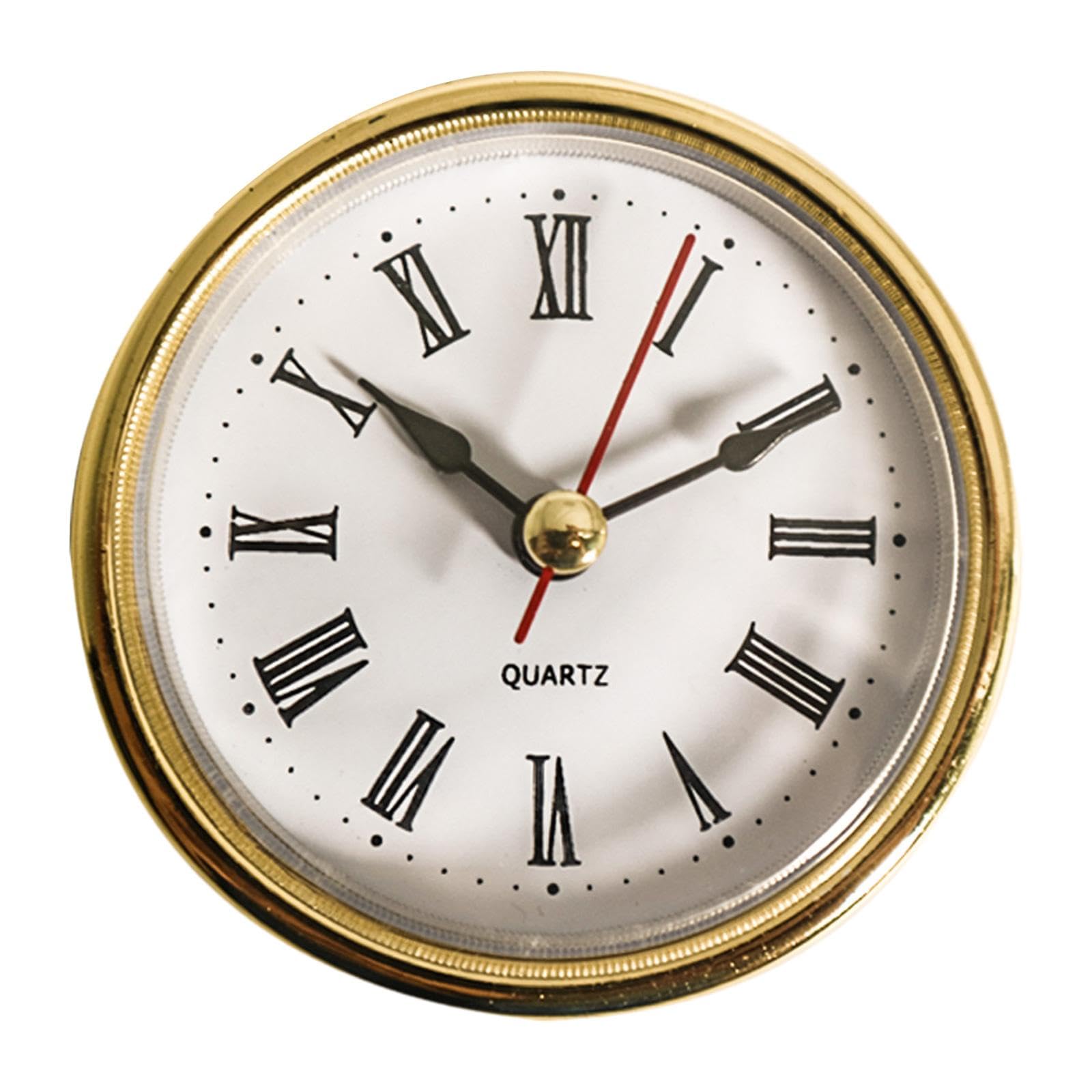 LOOM TREE® Round Clock Insert Replacement Repair Part Office Clock Decorative Home 65mm Without Ring-image-45