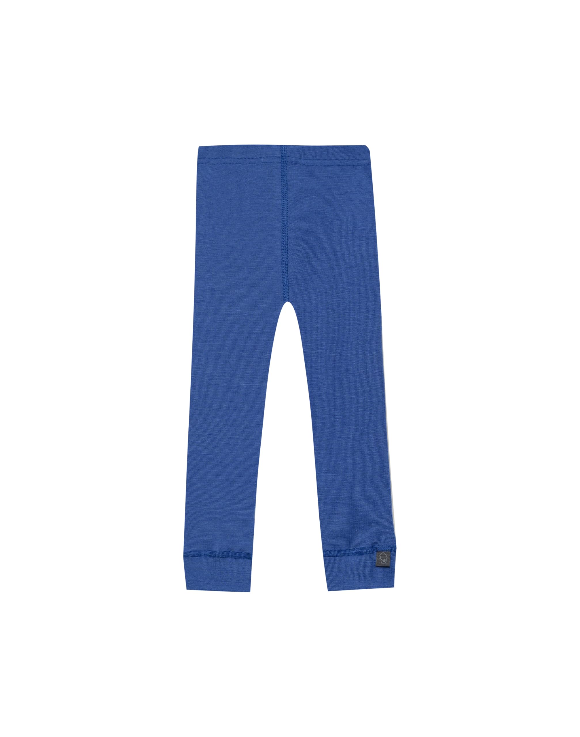 Dilling Baby Natural Merino Wool Leggings, sapphire blue, 98