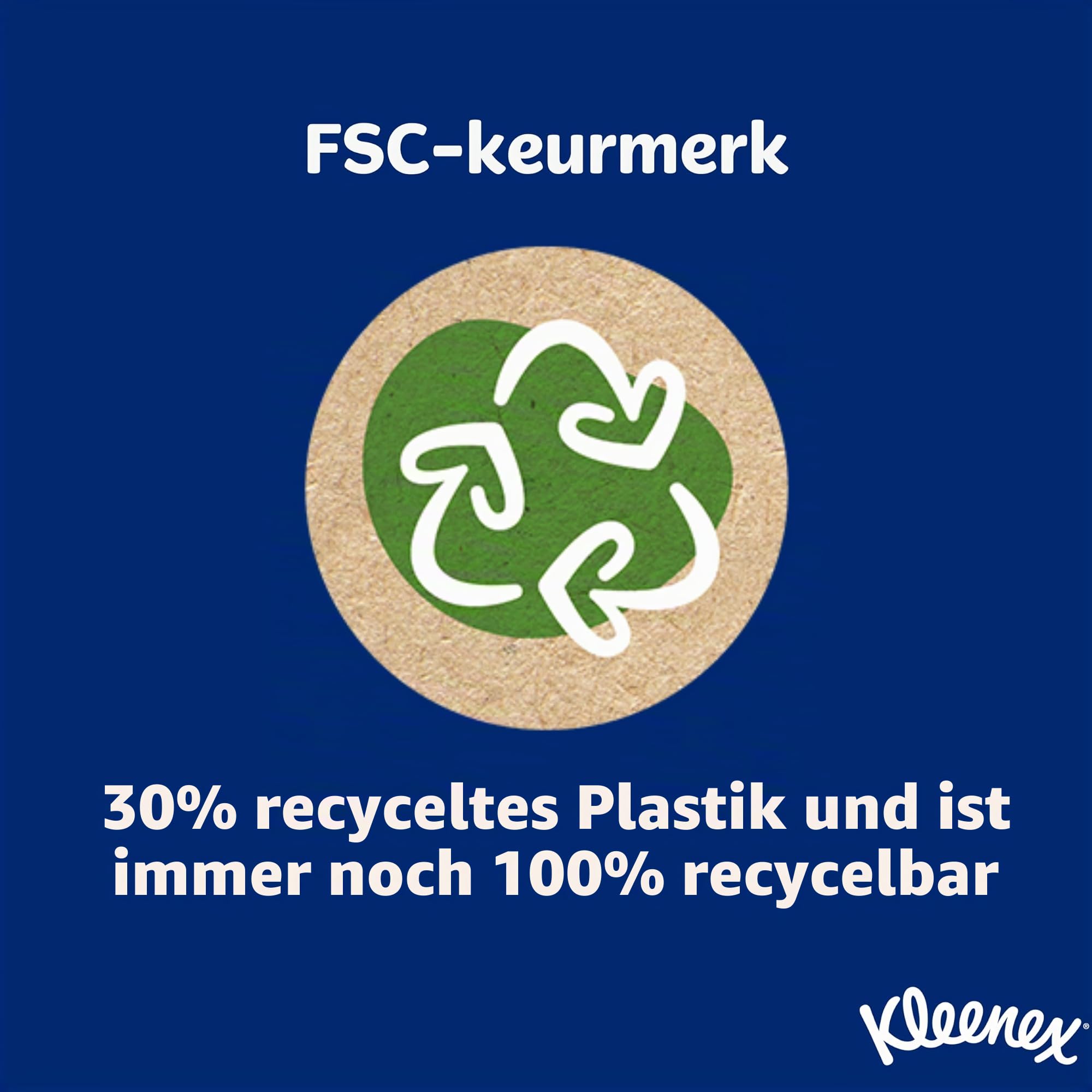 Kleenex® Küchenrolle Ultra Clean™, 6 Maxi XL Küchenrollen (=9 Rollen), Unübertroffene Saugfähigkeit und Festigkeit Küchenpapier - 100% recycelbare Verpackung