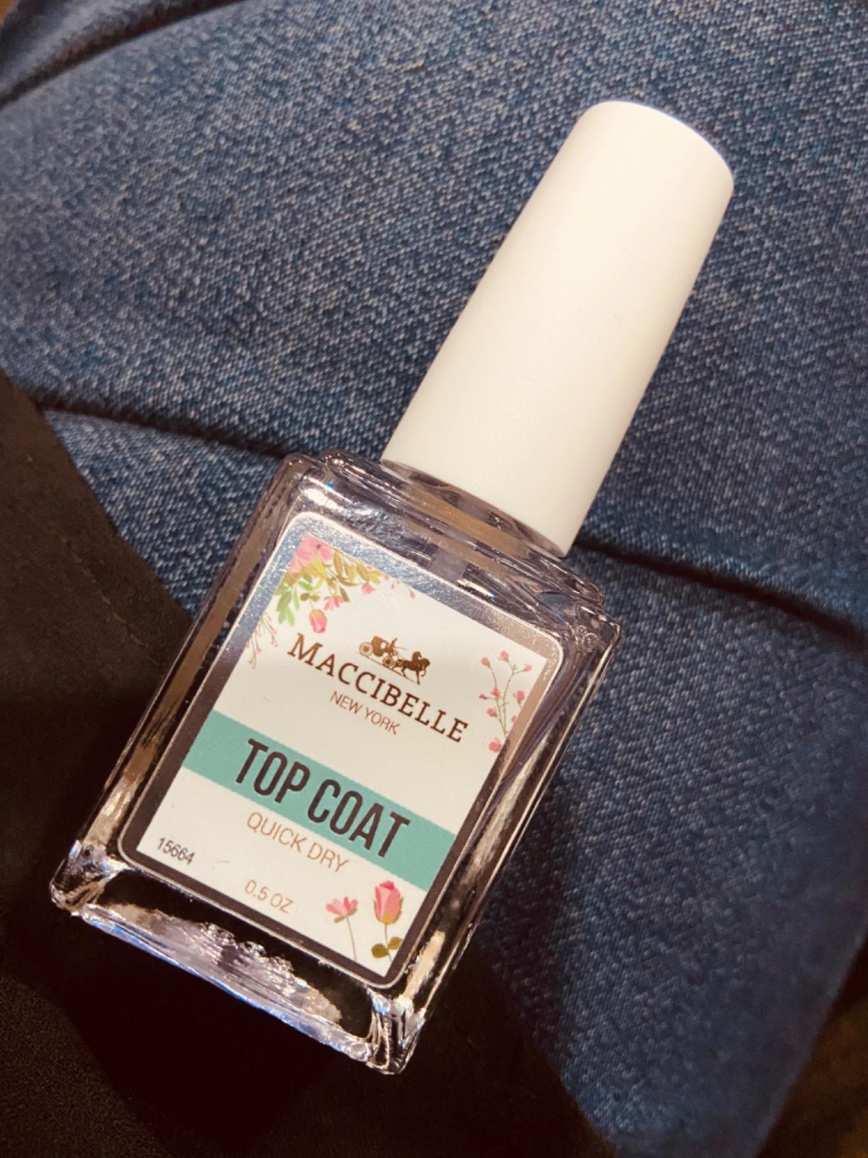 Maccibelle SUPER Quick Dry and High Shine Top Coat 0.5 oz