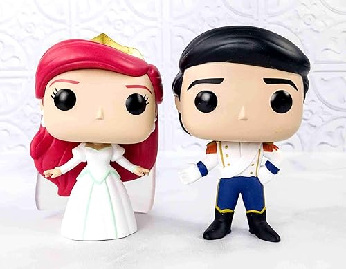 Funko Disney Treasures Exclusive Pops, The Little Mermaid-ARIEL & ERIC, paquete de 2