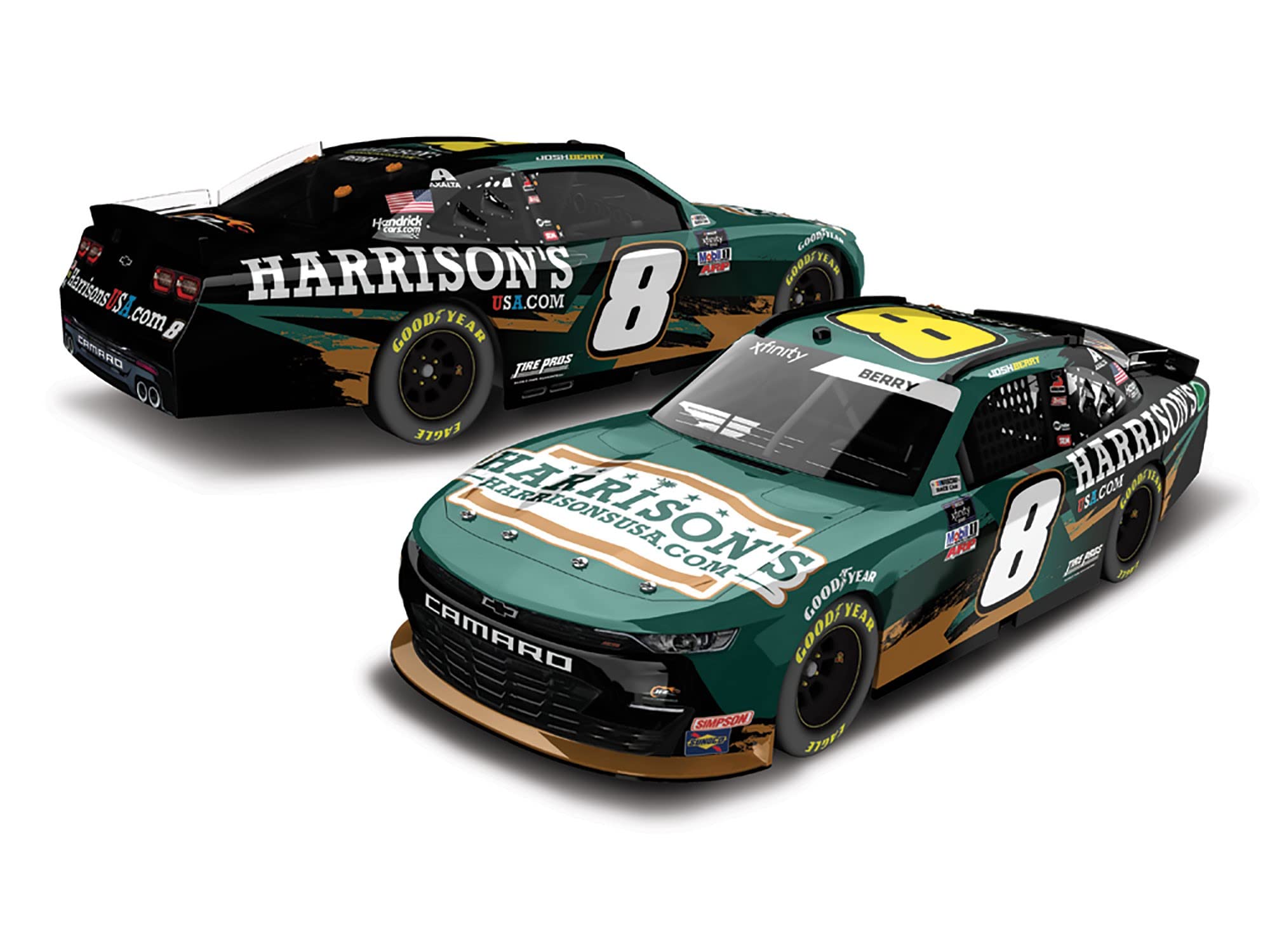 Lionel RacingJ Berry 1/64 HT HARRISON'S Workwear 22 Camaro XFIN
