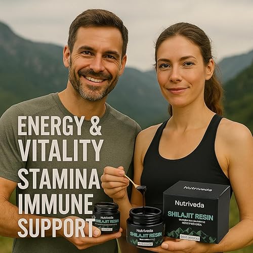 Miniatura 7 de Resina Shilajit prémium de 600 mg – Shilajit del Himalaya de grado dorado – rica en minerales traza y ácido fúlvico para energía y apoyo