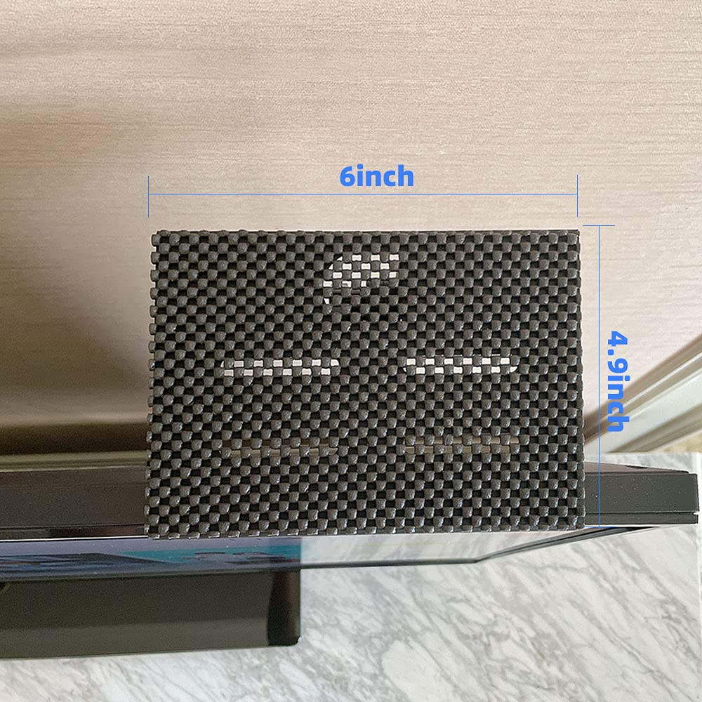 2 TV-Regale – 20,3 Cm Breit, Verstellbare Halterung, Für Streaming-Geräte, Media-Boxen, Lautsprecher (2er-Pack)