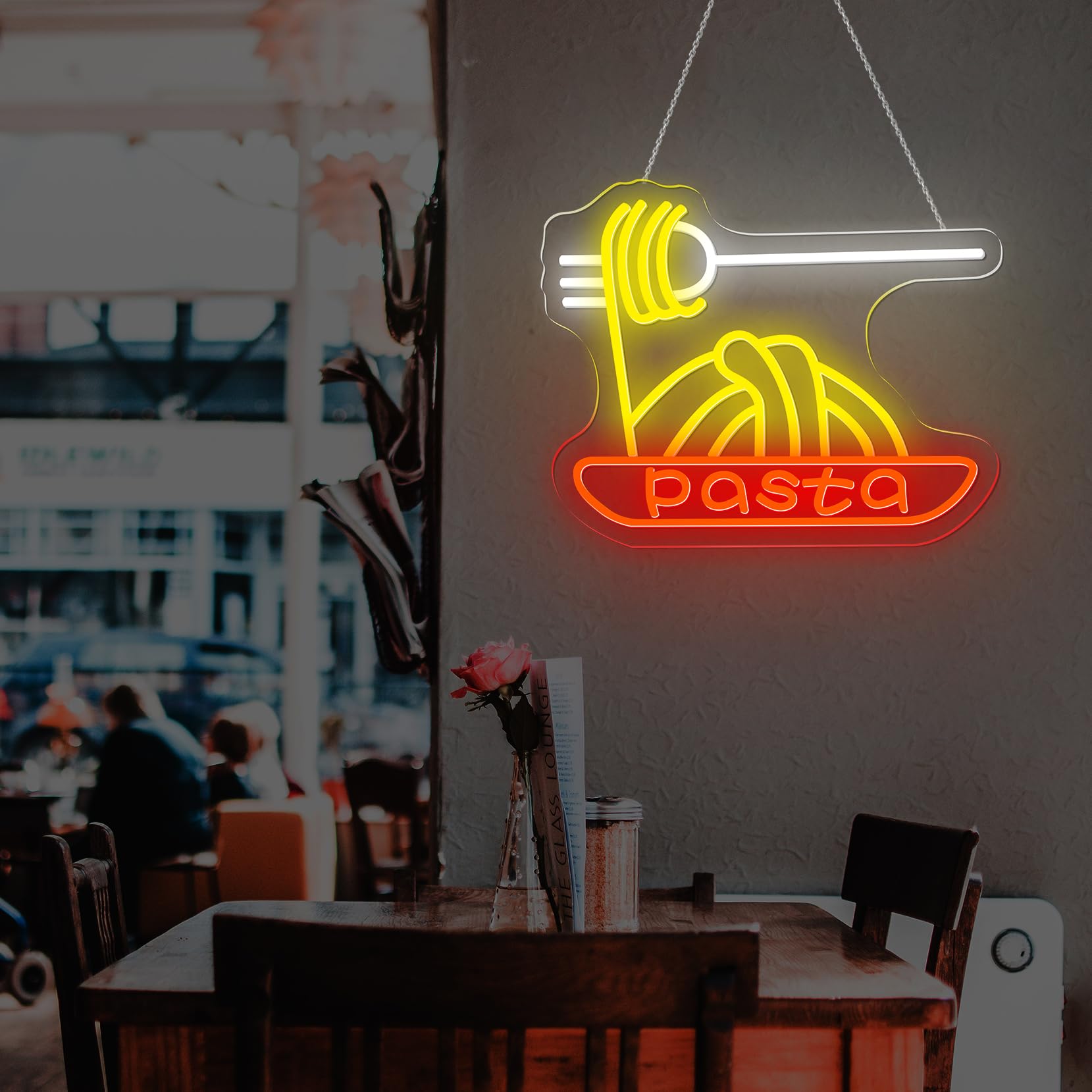 Insegna Al Neon Halal Con Dimmer – Luce LED Verde Per Ristorante, Carne, Snack – Alimentazione USB