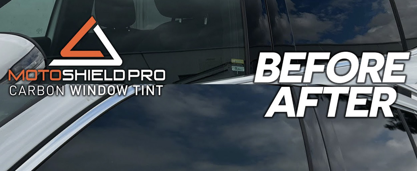 MotoShield Pro Nano Ceramic Window Tint Kit For Tesla Cybertruck (2023-2025) Front Windshield - 50% VLT
