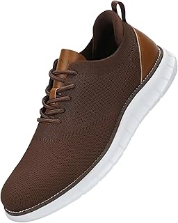 Men's Mesh Dress Shoes Casual Business Lace Up Oxford...