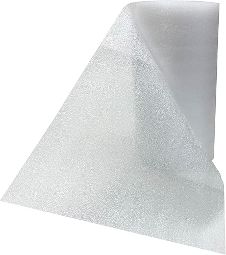 Miniatura 6 de La envoltura de espuma de 50 x 12 pulgadas protege el vidrio y los artículos frágiles con envoltura de espuma