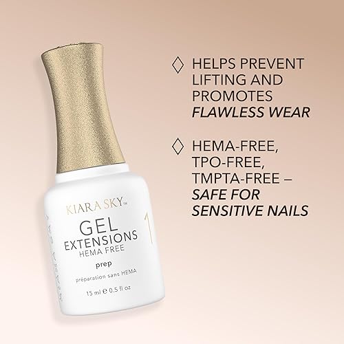 Miniatura 3 de KIARA SKY Gel Extension Essentials - Preparación sin hema, paso #1, 0.5 onzas