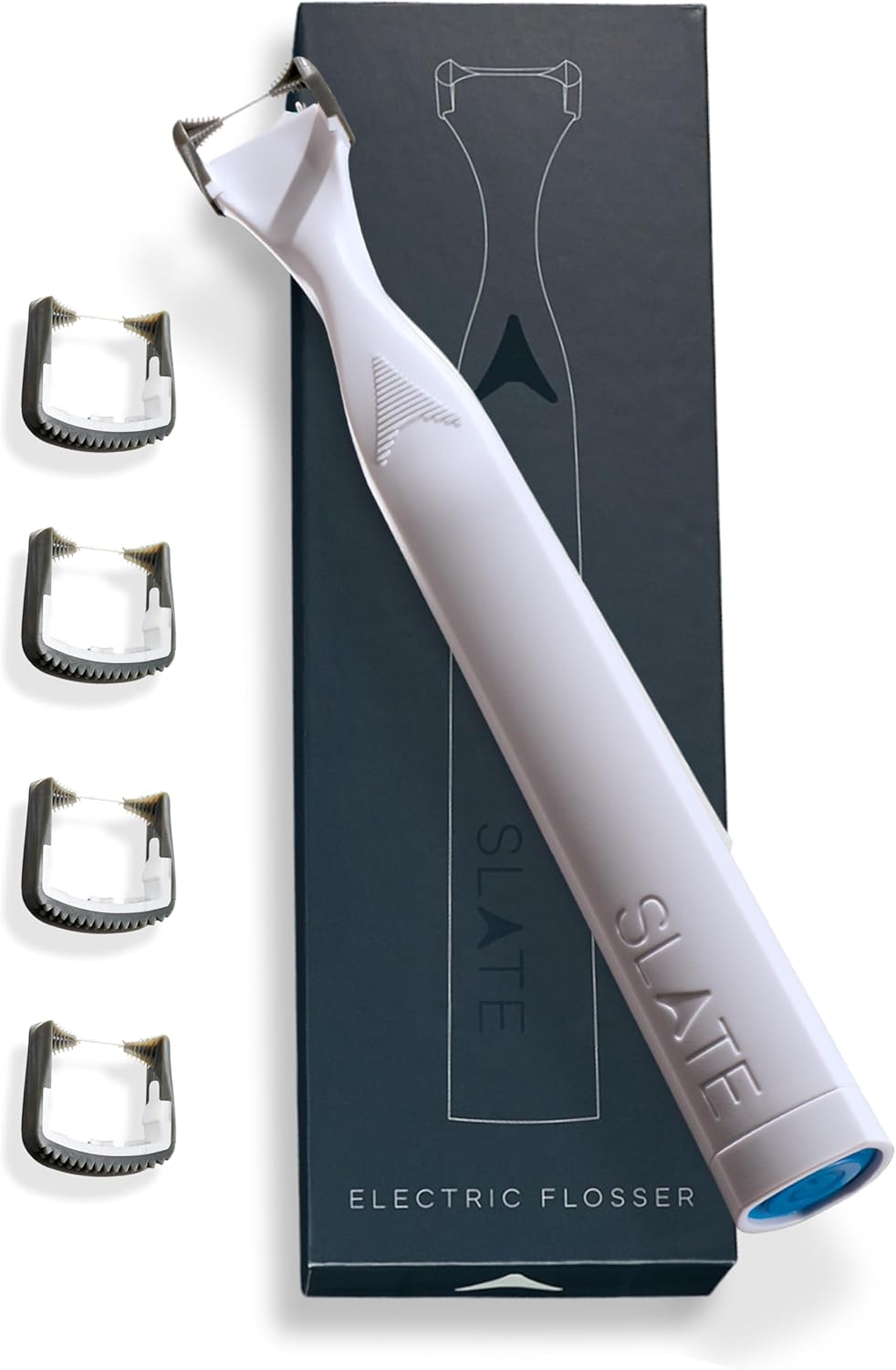 Slate Electric Flosser Gum Stimulator, Tongue Scraper/Cleaner