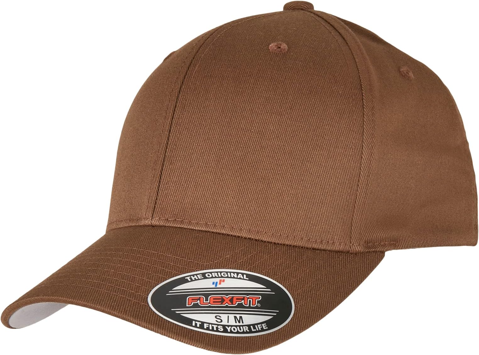 FlexfitFlexfit Wooly Combed Baseball Cap, coyote/brown, XSS