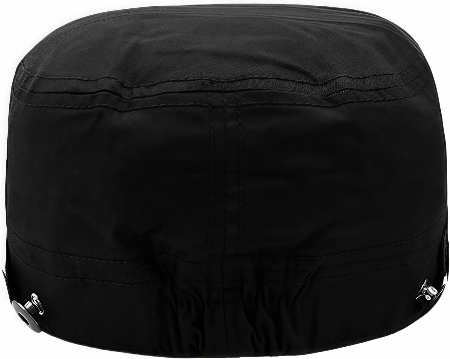 Oversize Cadet Hat Women Hip Hip Punk Rock Rivet Cotton Baseball Caps Big Head Men Army Sun Caps Dad Flat Top Fitted Hats - Image 4