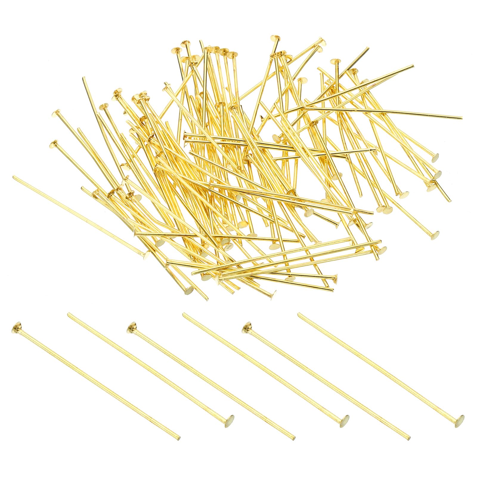 PATIKIL 1.57x0.11" Copper Chandelier Connector Pins